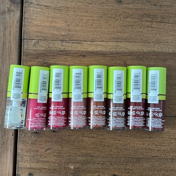 NYX fat lip oil 8 piece bundle - Picture 3 of 7
